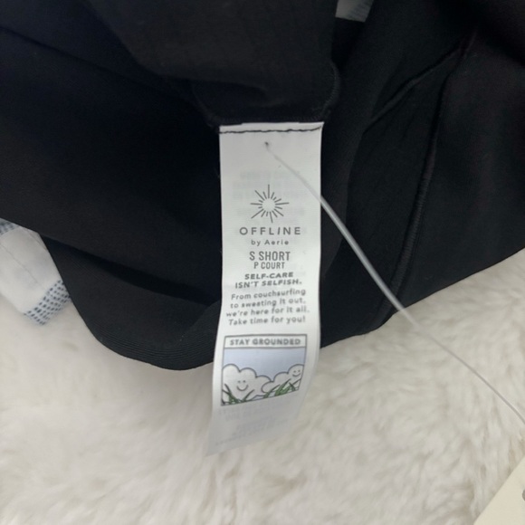 OFFLINE By Aerie Real Me High Waisted Crossover Rib Super Flare Legging S Short - Picture 9 of 16